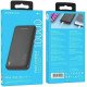 BOROFONE (BJ38) 10000mAh PD 20W Fast Charging 4 Ports (2 USB + 1 Type +1 Micro USB) Portable Power Bank (Black)