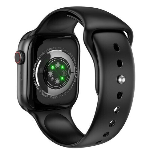 Borofone BD6 Smartwatch με Παλμογράφο (Μαύρο)