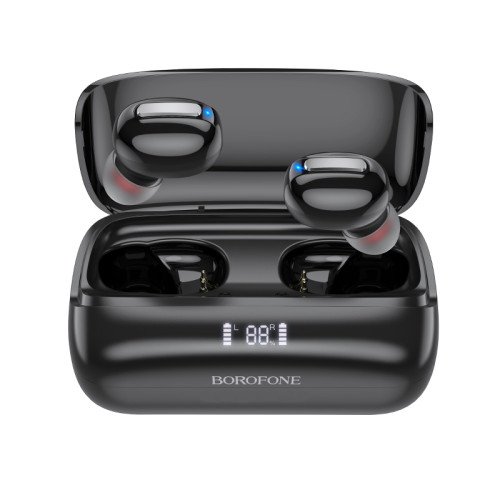 Borofone BE55 In-ear Bluetooth Handsfree Ακουστικά Μαύρα