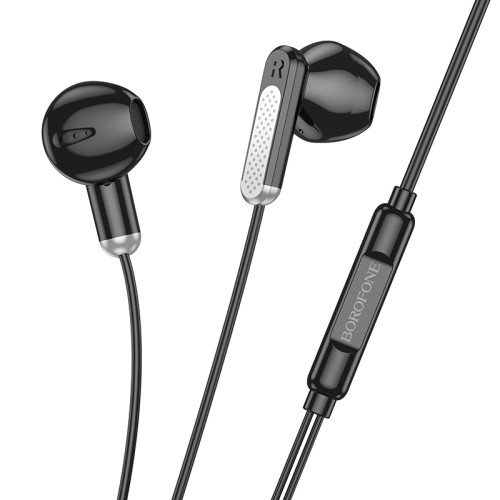Borofone BM89 Surpass In-ear Handsfree με Βύσμα 3.5mm Μαύρο