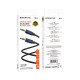 Borofone BL20 AUX True Sound Silicone Audio Cable 3.5mm to 3.5mm (Black)