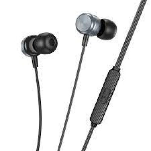 Ακουστικά Borofone BM93 Type-C Jack Platinum με Μικρόφωνο Γκρι