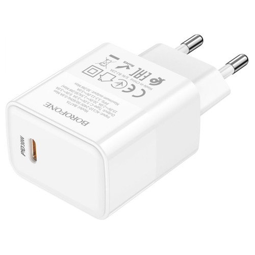 Charger Borofone BA77A Insightful 1xUSB-C PD 30W - White