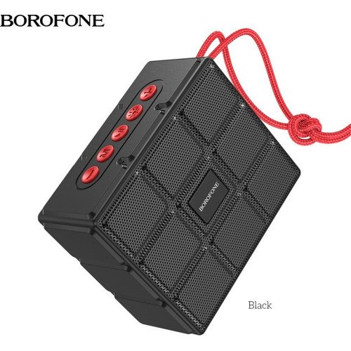 Borofone BR16 Ηχείο Bluetooth 5W με Ραδιόφωνο και Διάρκεια Μπαταρίας έως 4 ώρες Μαύρο