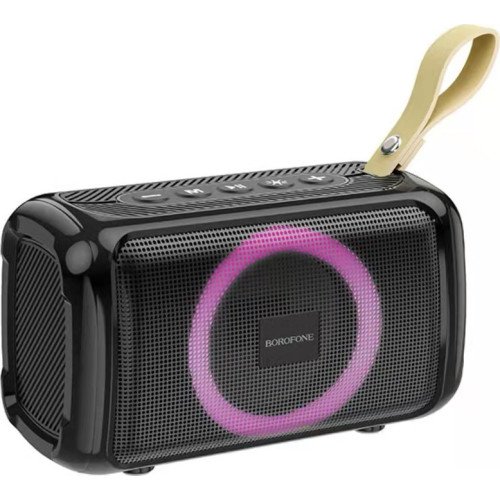 Borofone BR17 Cool Sports Ηχείο Bluetooth 5W με Ραδιόφωνο και Διάρκεια Μπαταρίας έως 4 ώρες Μαύρο
