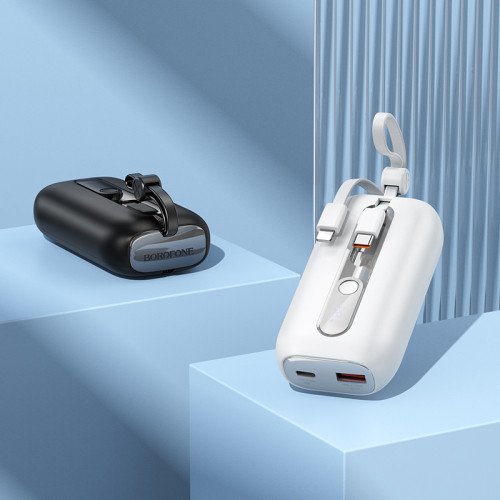 Borofone BJ46 10000mAh 22.5W backup charger with cable Mini & Portable