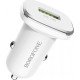 Borofone BZ12A Φορτιστής Αυτοκινήτου 1xUSB 18W QC3.0 - Λευκός