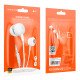 Borofone Bm77 In-ear Handsfree with 3.5mm Jack Connector White