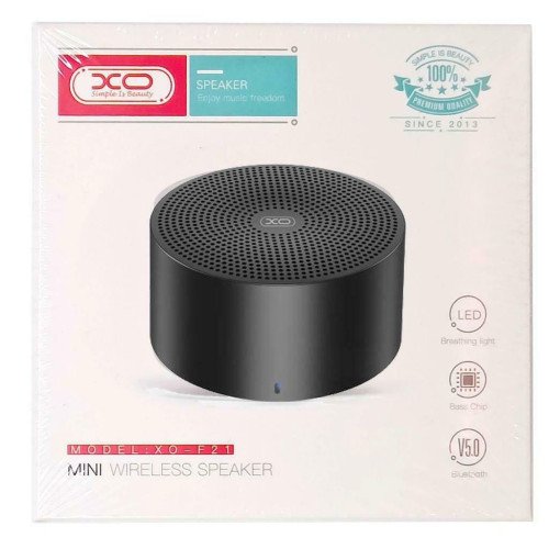 XO F21 Ηχείο Bluetooth με Διάρκεια Μπαταρίας έως 2.5 ώρες Μαύρο