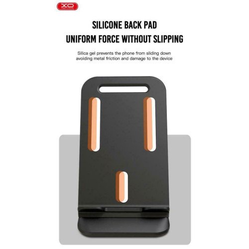 XO C73 Βάση Γραφείου για Κινητό σε Μαύρο χρώμα