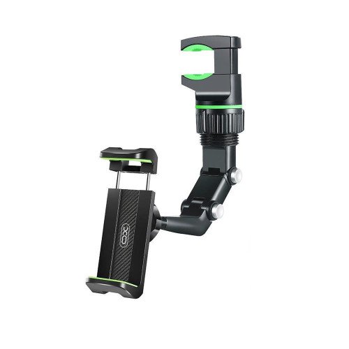 XO Βάση Κινητού Αυτοκινήτου με Ρυθμιζόμενα Άγκιστρα Μαύρη