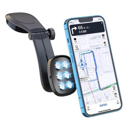 XO Βάση Κινητού Αυτοκινήτου με Μαγνήτη Μαύρη