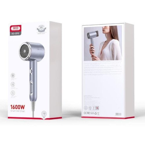 XO CF2 1600W Πιστολάκι Μαλλιών Ταξιδίου Μπλέ.