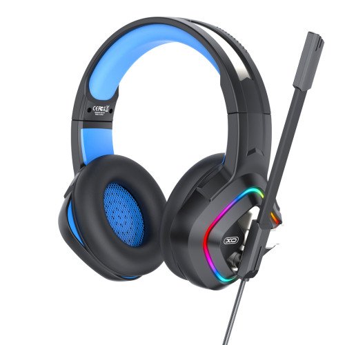 XO GE-08 Over Ear Gaming Headset με σύνδεση 2x3.5mm / USB