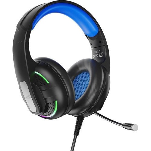 XO GE-09 Over Ear Gaming Headset με σύνδεση 3.5mm / USB