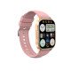 XO J10 Smartwatch με Παλμογράφο (Ροζ)