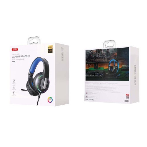 XO GE-09 Over Ear Gaming Headset με σύνδεση 3.5mm / USB