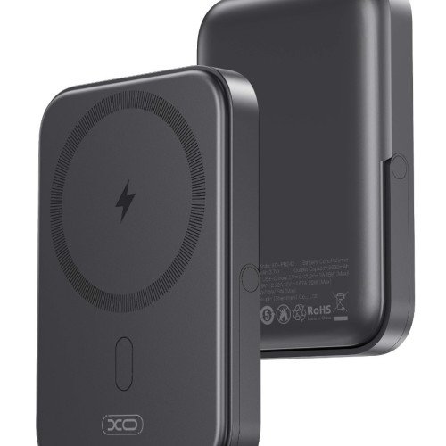XO PR242 MagSafe Power Bank 5000mAh 15W Power Delivery Μαύρο
