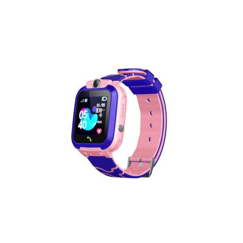 XO Παιδικό Smartwatch με Λουράκι από Καουτσούκ/Πλαστικό Ροζ