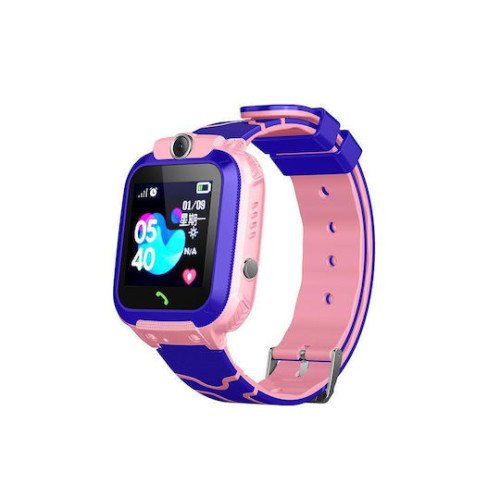 XO Παιδικό Smartwatch με Λουράκι από Καουτσούκ/Πλαστικό Ροζ