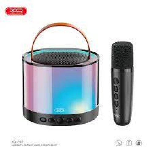 XO F47 Aurora Ambient Light Bluetooth Speaker with Microphone