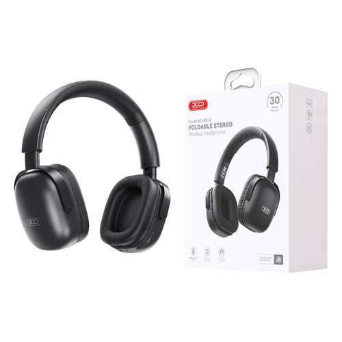 XO BE42 Scarlet Metal Stand Folding Headband Bluetooth Headset