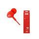 XO S6 In-ear Handsfree με Βύσμα 3.5mm Κόκκινο