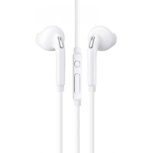 XO S6 In-ear Handsfree με Βύσμα 3.5mm Λευκό