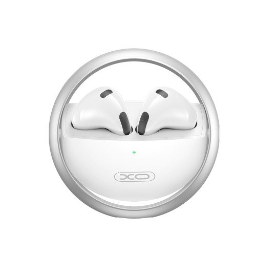XO X31 Gyro In-ear Bluetooth Handsfree Ακουστικά με Θήκη Φόρτισης Λευκά