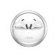 XO X31 Gyro In-ear Bluetooth Handsfree Ακουστικά με Θήκη Φόρτισης Λευκά