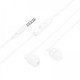 XO EP57 In-ear Handsfree με Βύσμα 3.5mm Λευκό