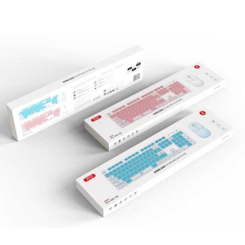 XO-KB-05 WIRLESS KEYBOARD & MOUSE - BLUE