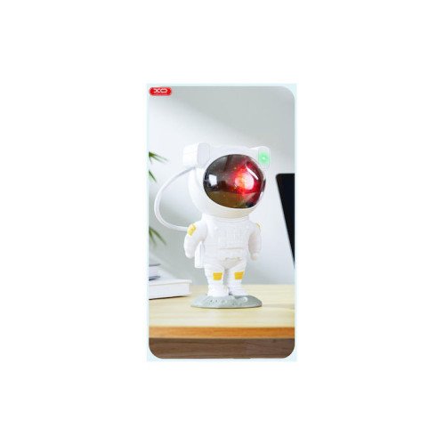 XO Παιδικό Φωτιστικό Projector Astronaut Sky Λευκό