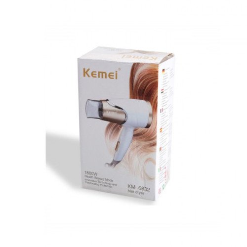 Kemei KM-3365 Πιστολάκι Μαλλιών Ταξιδίου 1800W