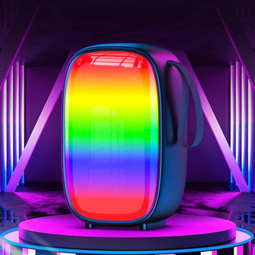 Kakusiga KSC-827 Ηχείο Bluetooth LED 5W Μαύρο