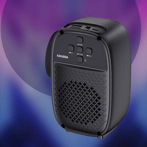 Kakusiga KSC-827 Ηχείο Bluetooth LED 5W Μαύρο