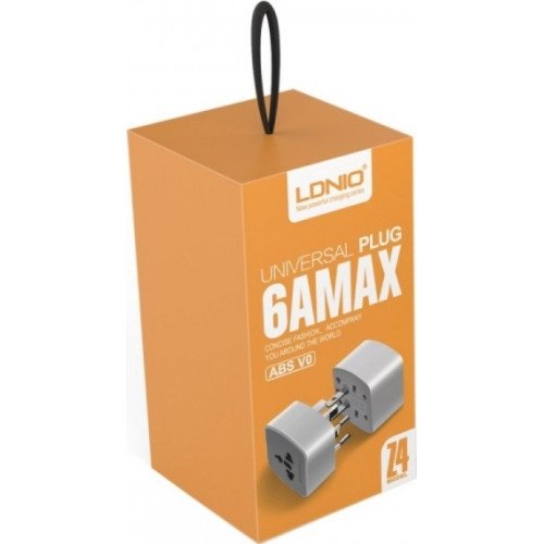 LDNIO Z4 6A Max Αντάπτορας Πρίζας από Universal σε Universal Άσπρο