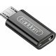 Earldom ET-TC09 Μετατροπέας Micro USB Male σε USB-C Female - Χρώμα: Μαύρο