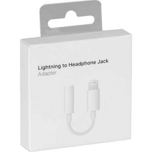 Μετατροπέας Lightning Male σε 3.5mm Female Λευκό