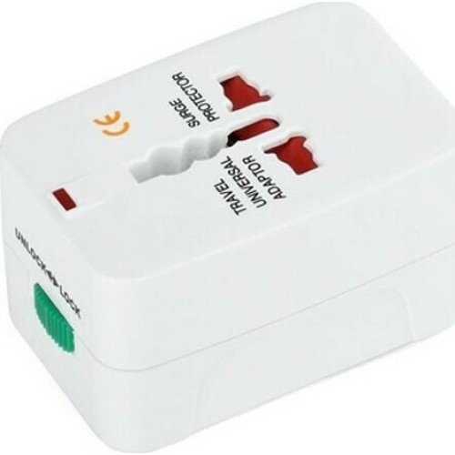 Αντάπτορας Πρίζας All In One από Universal σε Universal - Χρώμα: Άσπρο