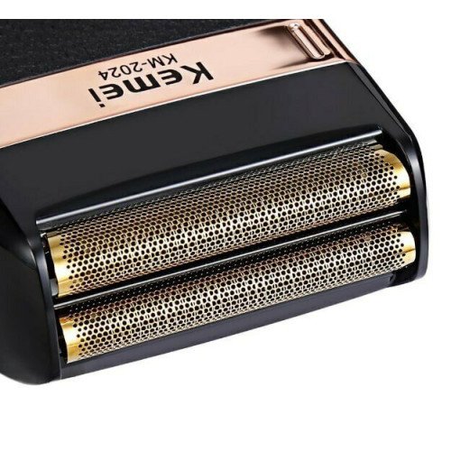 Kemei KM-2024 Επαναφορτιζόμενη Ξυριστική Μηχανή Προσώπου - Χρώμα: Μαύρο