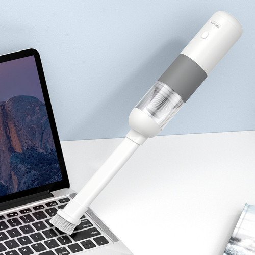 Remax XC-1 Επαναφορτιζόμενο Σκουπάκι Αυτοκινήτου Στερεών 12V - Χρώμα: Λευκό