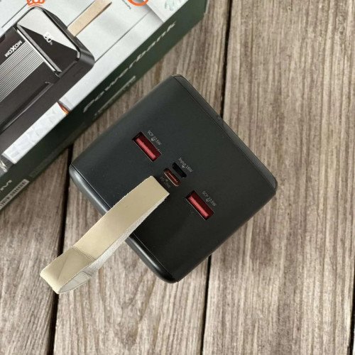 Moxom MX-PB62 PowerBank 50000mAh 22.5W με 2 Θύρες USB-A & Θύρα USB-C Quick Charge 3.0 Μαύρο