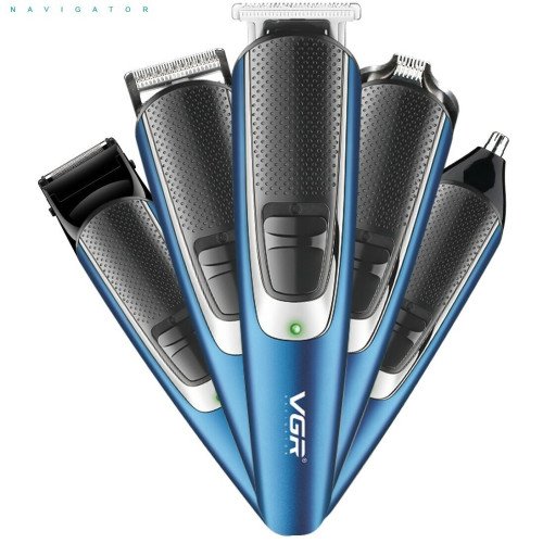 VGR V-172 Επαναφορτιζόμενη Επαγγελματική Κουρευτική Μηχανή Μπλε