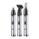 Geemy GM-3107 3in1 Trimmer Επαναφορτιζόμενο Ασημί