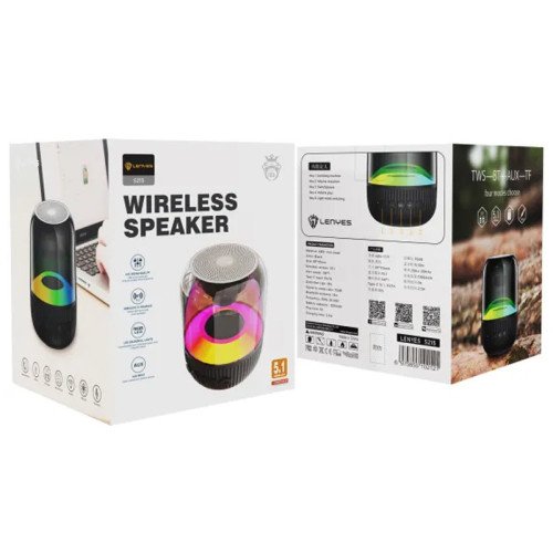 Lenyes S215 Ασύρματο Bluetooth Ηχείο Μαύρο