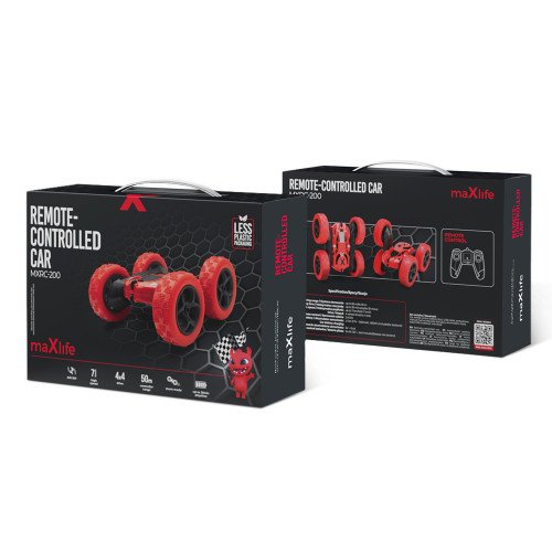 Maxlife MXRC-200 Τηλεκατευθυνόμενο Αυτοκίνητο για Παιδιά - Χρώμα: Κόκκινο