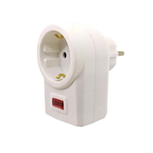 OSCAR PLUS RMD1-01/01 Αντάπτορας Σούκο με Προστασία Υπέρτασης - Χρώμα: Λευκό