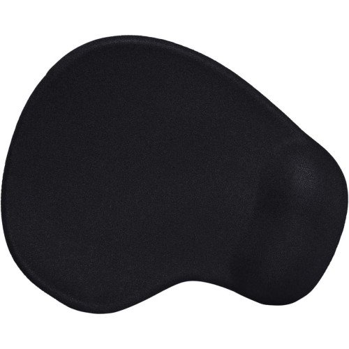 Mousepad με Στήριγμα Καρπού L-1108- Χρώμα: Μαύρο