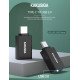 KAKUSIGA KSC-532 Αντάπτορας OTG Type-C σε USB Μαύρο